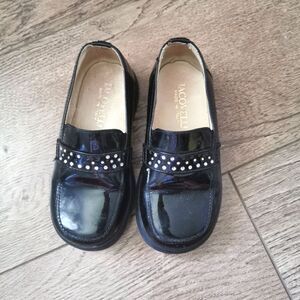 Iacovelli Italian leather girls shoes size 25